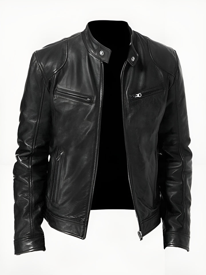 Édouard™ | Veste en Cuir au Caractère Unique