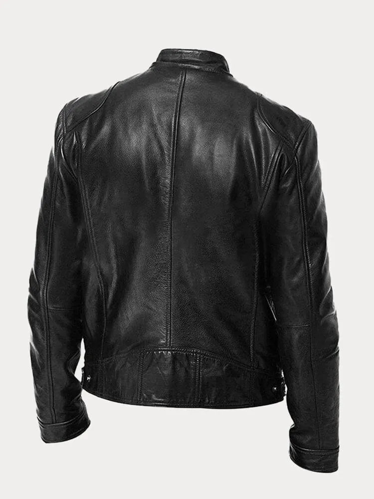 Luc™ | Veste en Cuir Classique