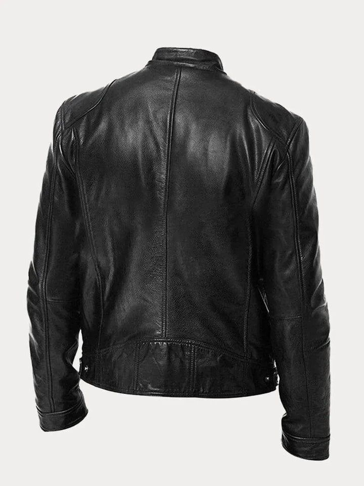 Luc™ | Veste en Cuir Classique