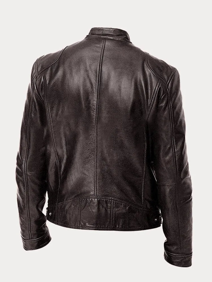 Édouard™ | Veste en Cuir au Caractère Unique