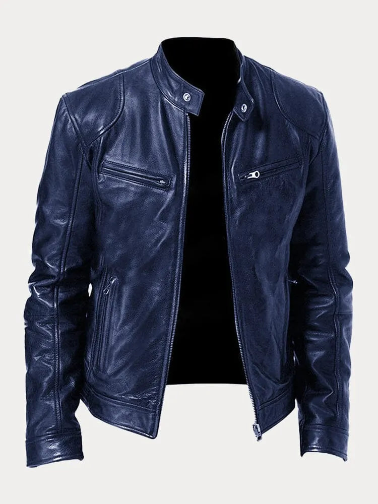 Édouard™ | Veste en Cuir au Caractère Unique