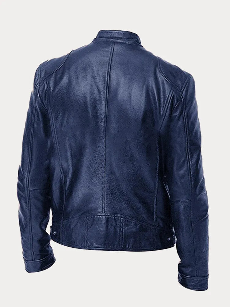 Luc™ | Veste en Cuir Classique
