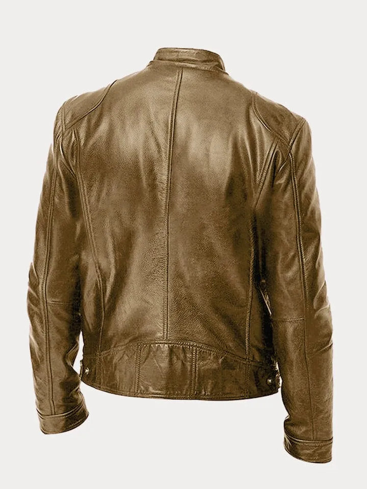 Luc™ | Veste en Cuir Classique