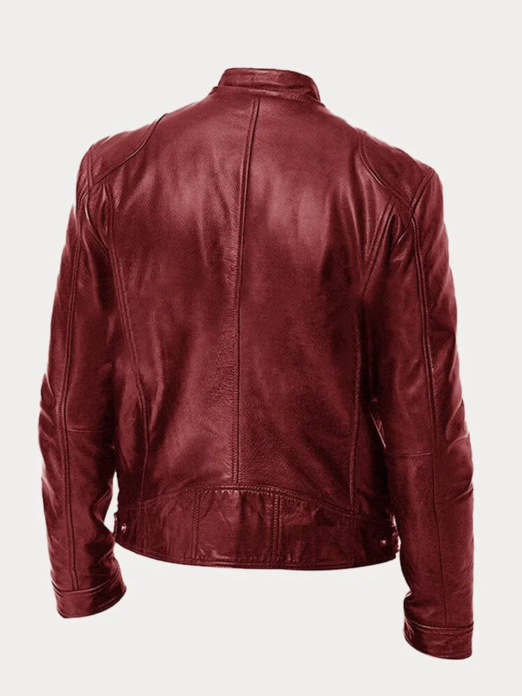 Luc™ | Veste en Cuir Classique