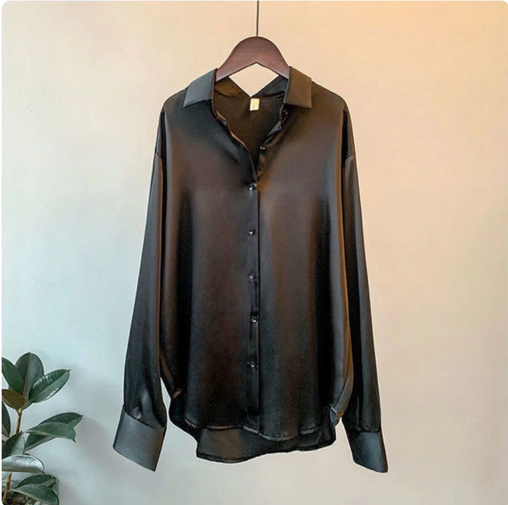 Fabiola™ | Blouse en Satin pour Femmes