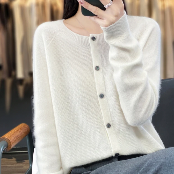 Coralie™ | Cardigan Chaud