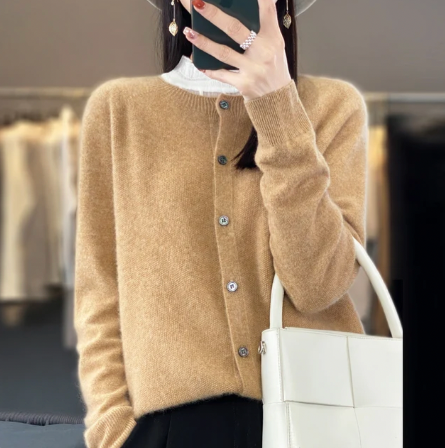 Coralie™ | Cardigan Chaud