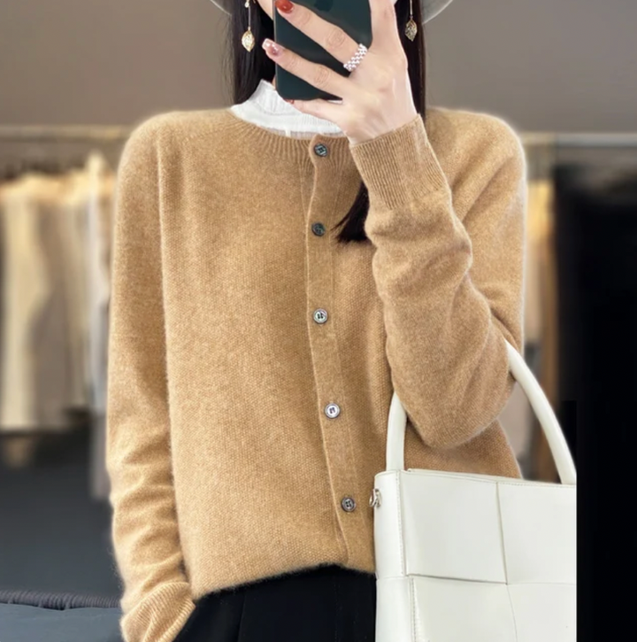 Coralie™ | Cardigan Chaud