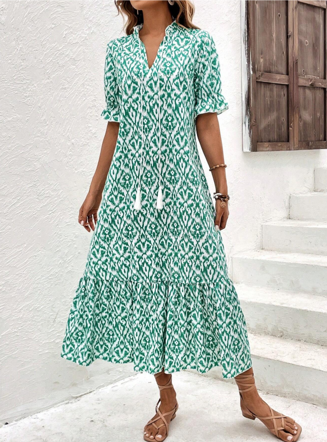 Martine™ | Robe Printanière Fraîche