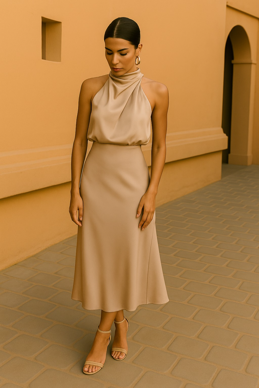 Selina™ | Robe à col halter