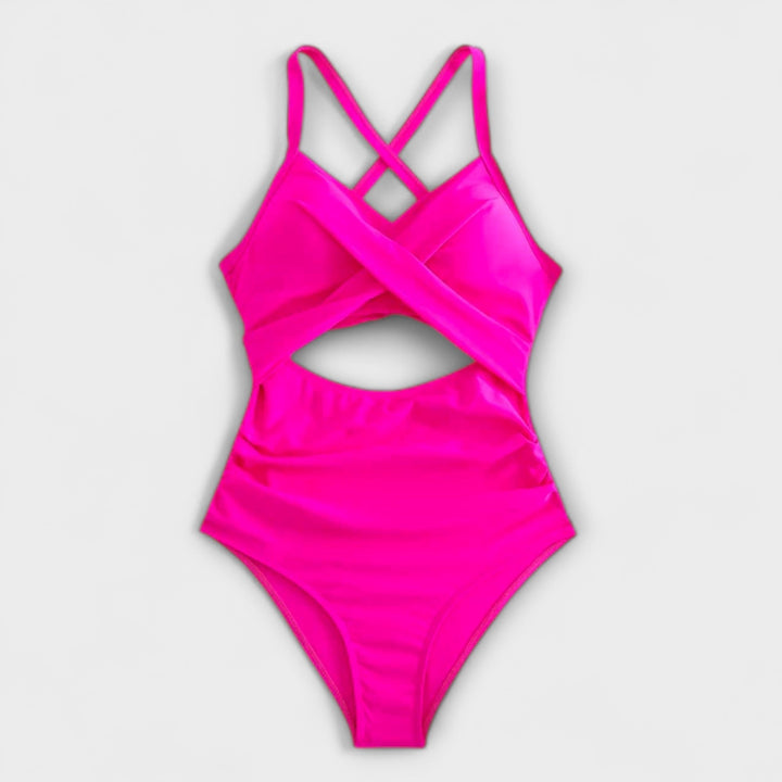 Héloïse™ | Maillot taille haute & style ceinturé