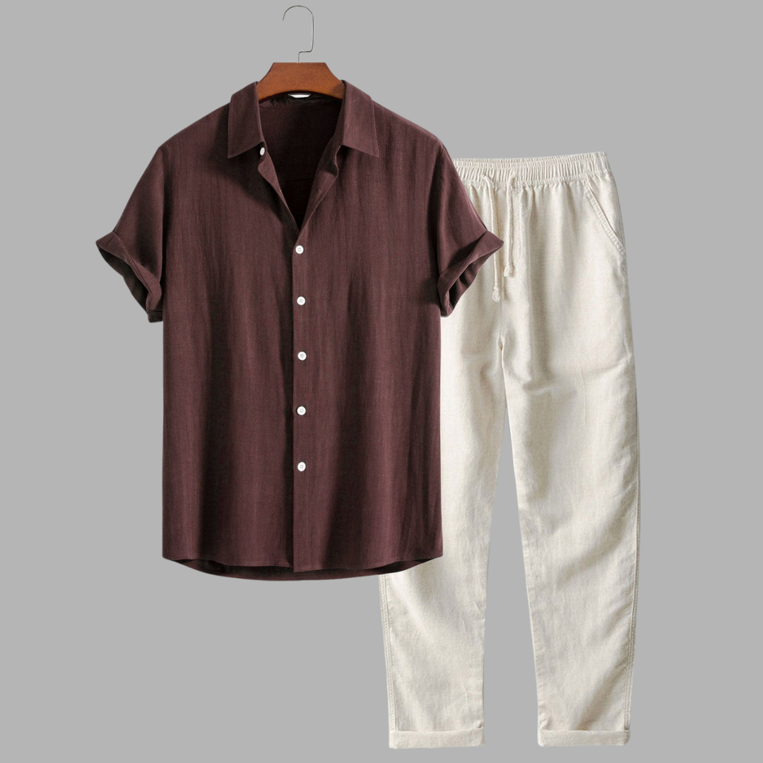 Victor™ | Confort Ensemble D'Été Homme