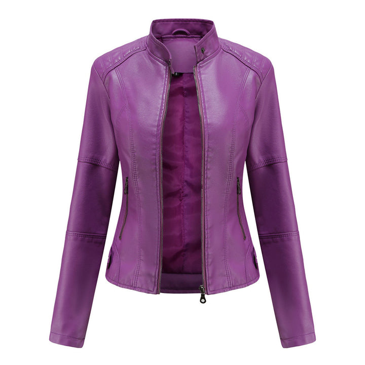 Milena™ | Veste en Cuir Élégante