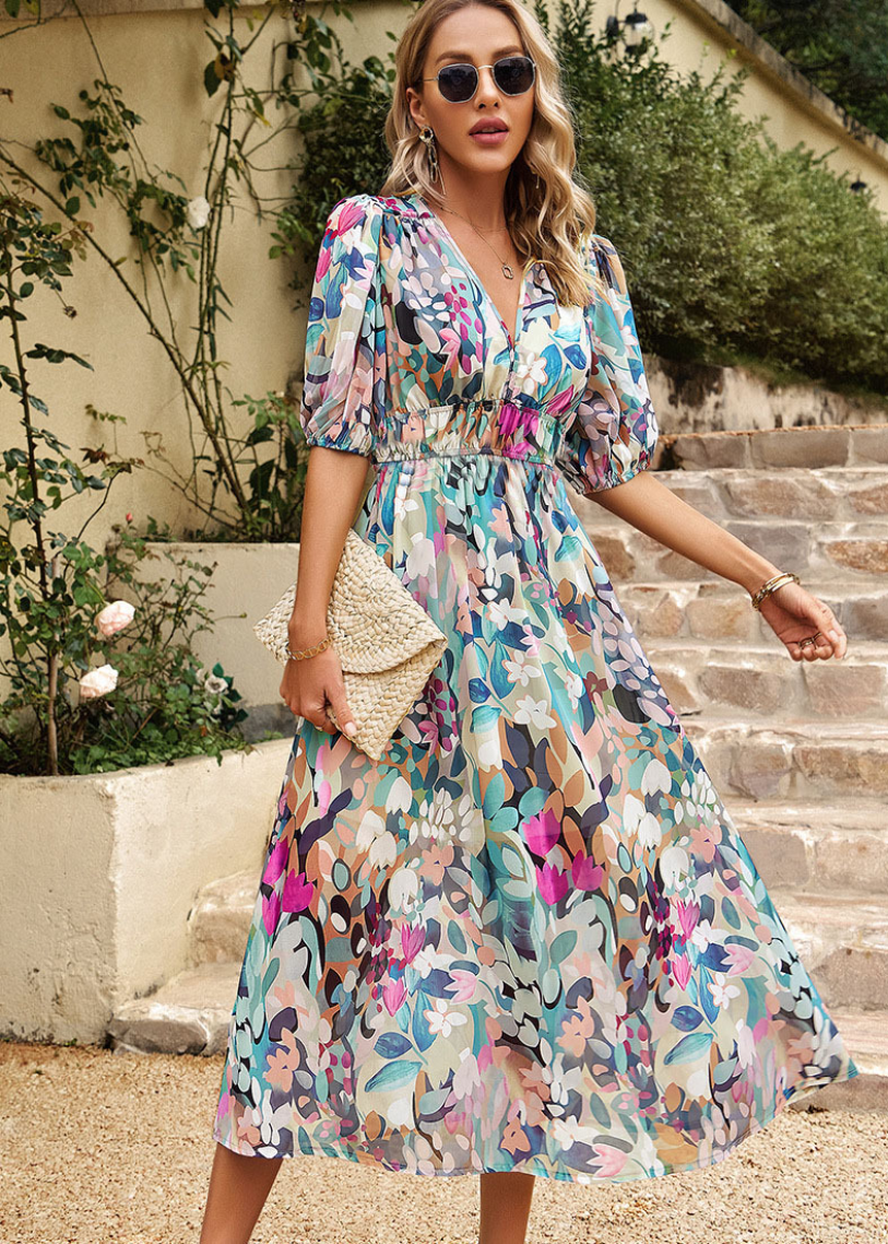 Flora™ | Élégance Unique Robe