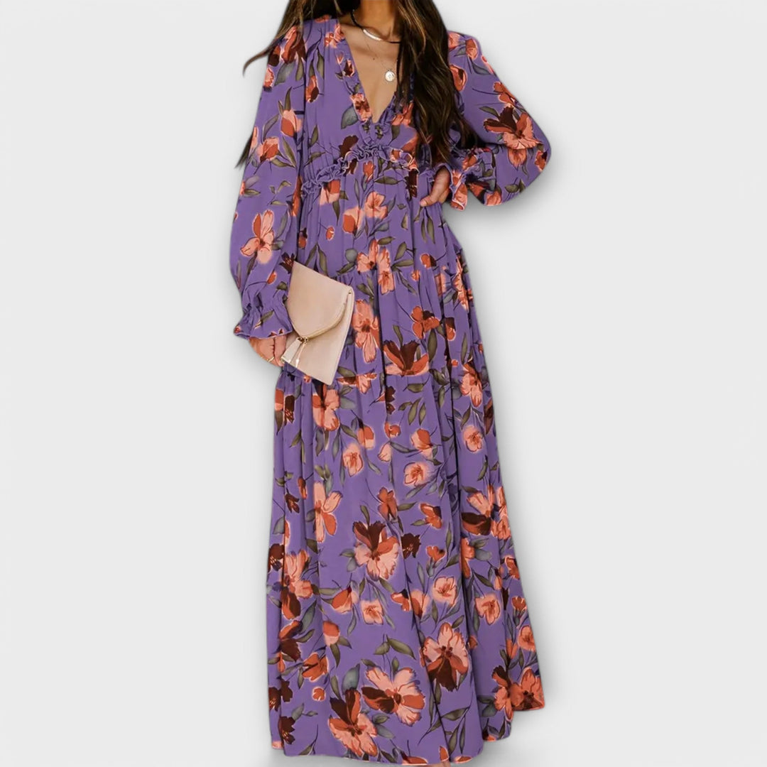Mette™ | Robe Longue Élégante