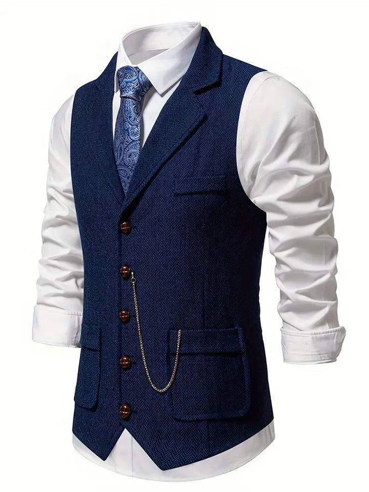 Gradasso™ | Gilet Premium en Tweed