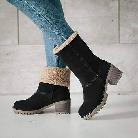 Camille™ | Chaleur Élégante Bottines Fourrées Femme