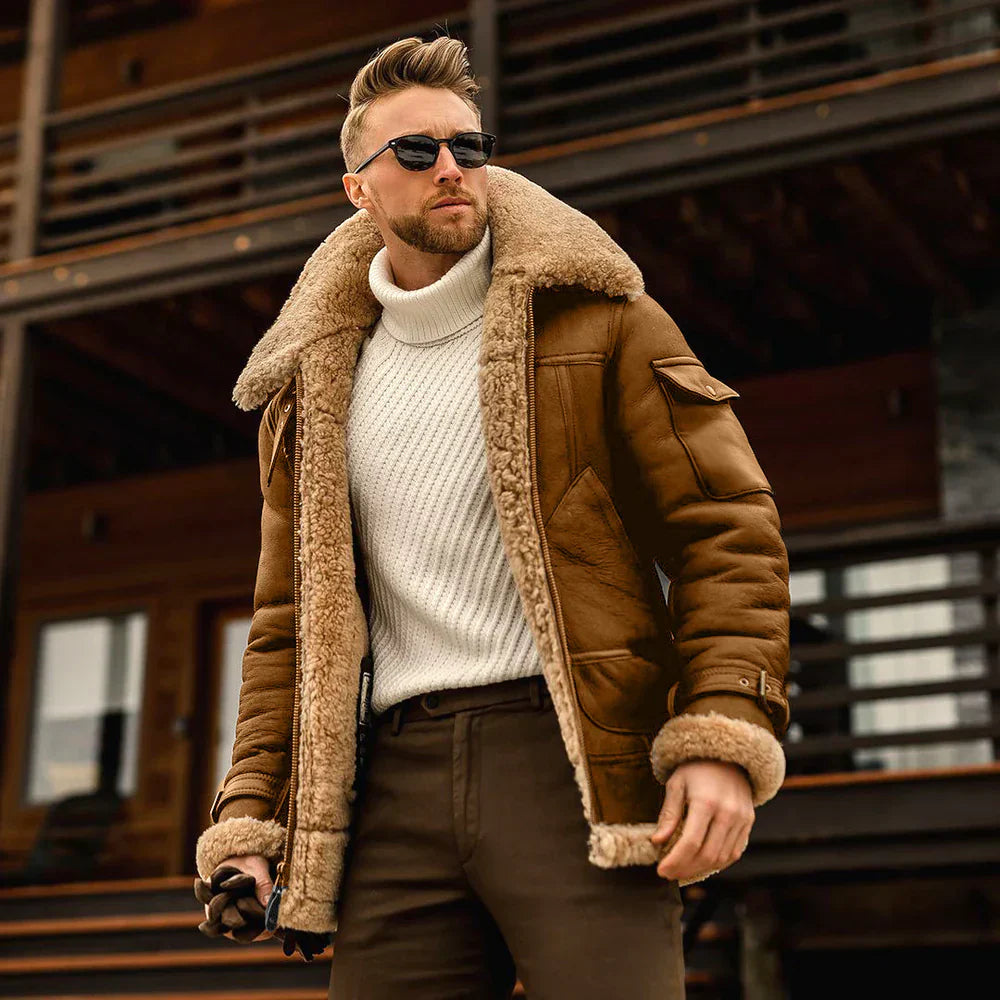 Max™ | Stylish Leather Jacket for Fall and Winter