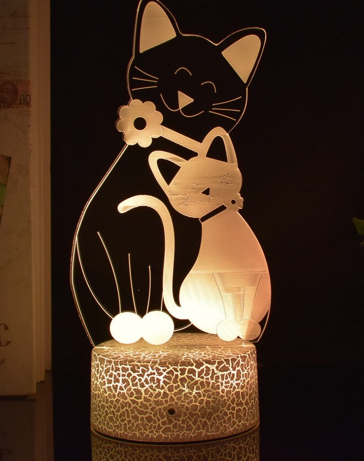 Nora™ | lampe chat décorative et chaleureuse
