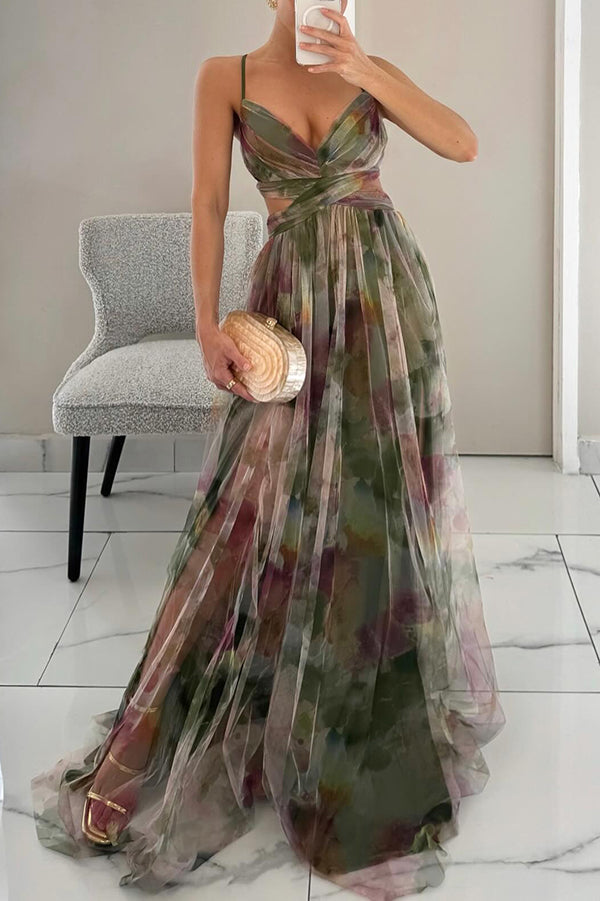 Pascale™ | Robe Longue Fleurie Envoûtante
