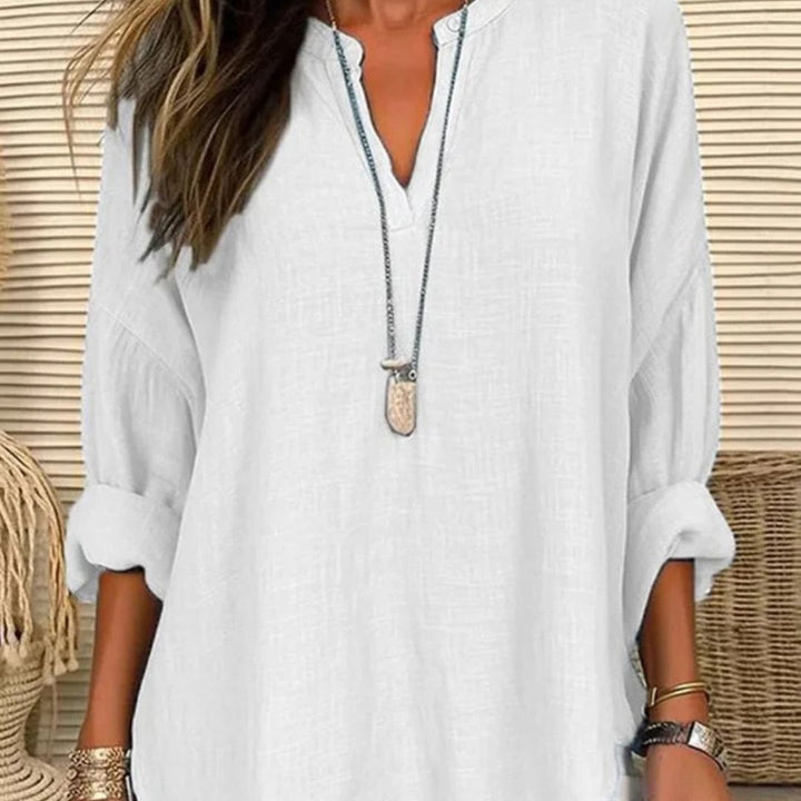 Léna™ | Chemise de plage en coton léger