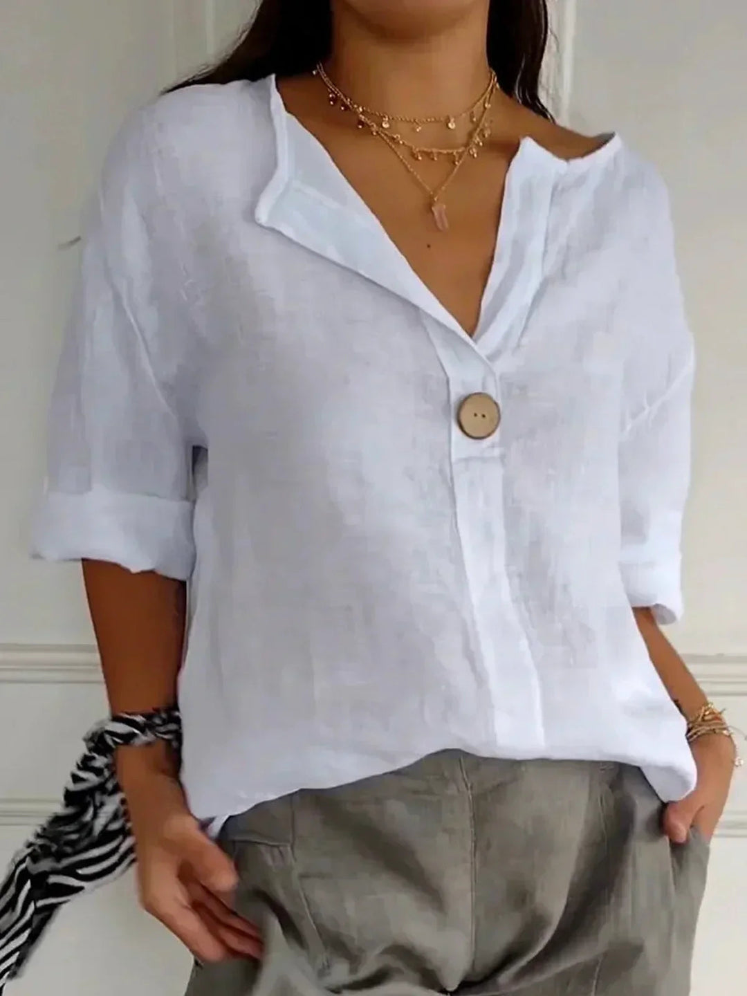 Charlize™ - Blouse Élégante et Confortable