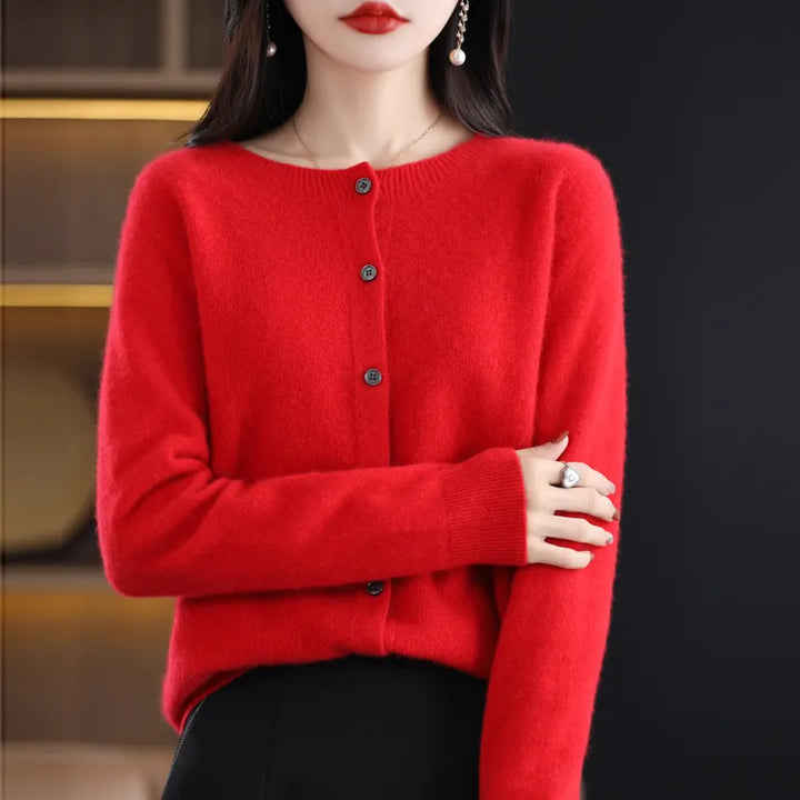 Coralie™ | Cardigan Chaud