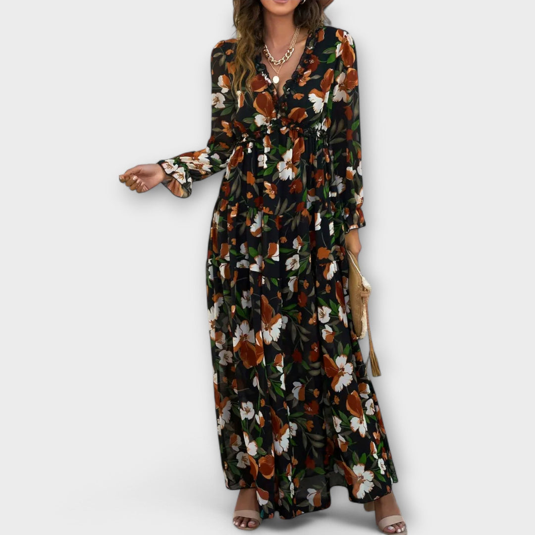 Mette™ | Robe Longue Élégante