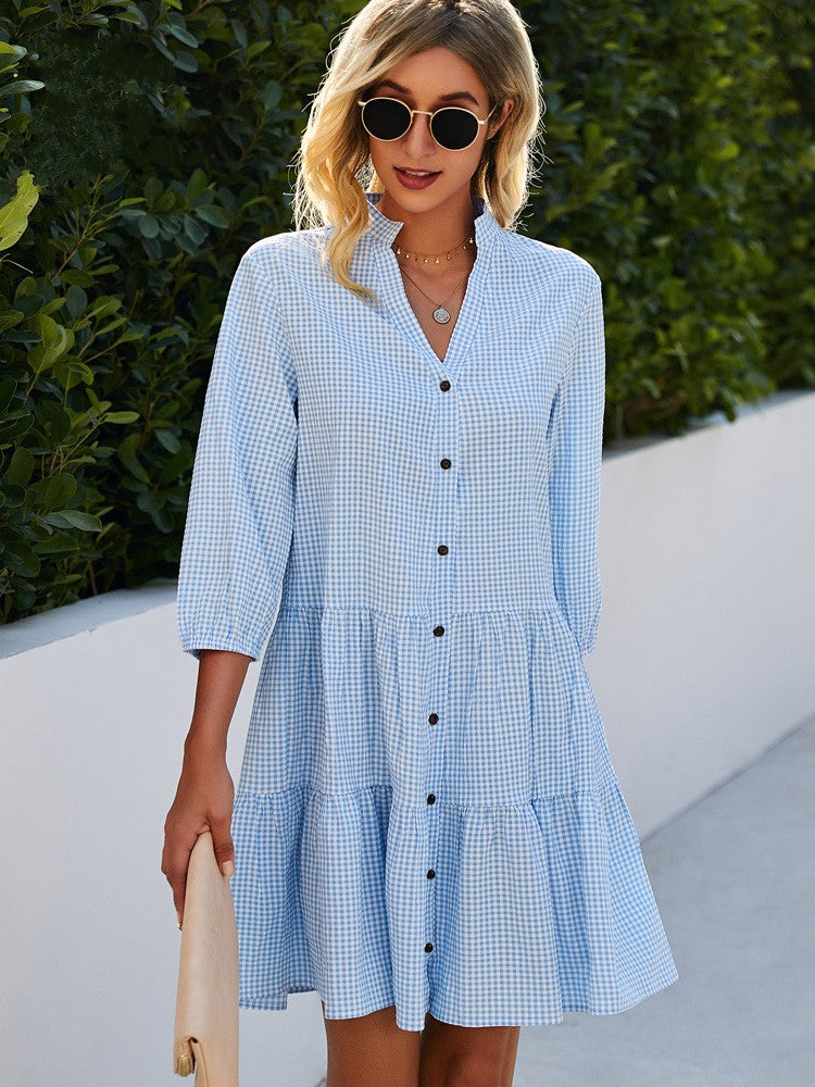 Vera™ | Robe Légère Printanière à Boutons