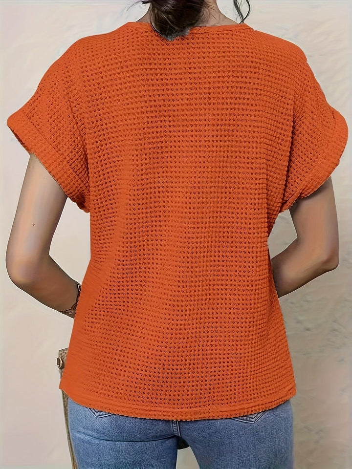 Hailey™ | Haut en maille aux détails raffinés
