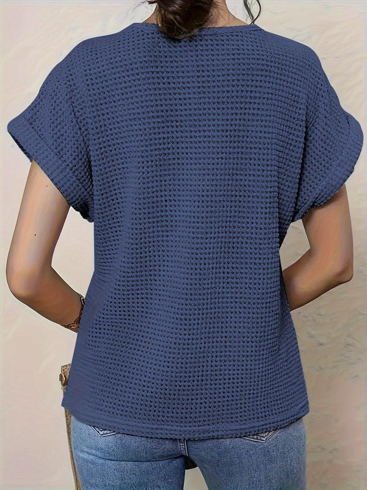 Hailey™ | Haut en maille aux détails raffinés