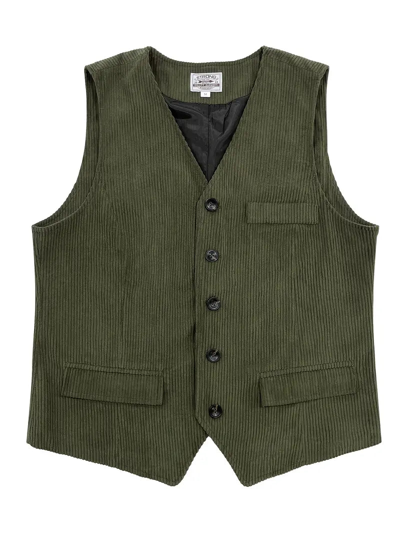 Verney™ | Gilet Corduroy Élégant