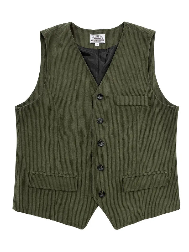 Verney™ | Gilet Corduroy Élégant