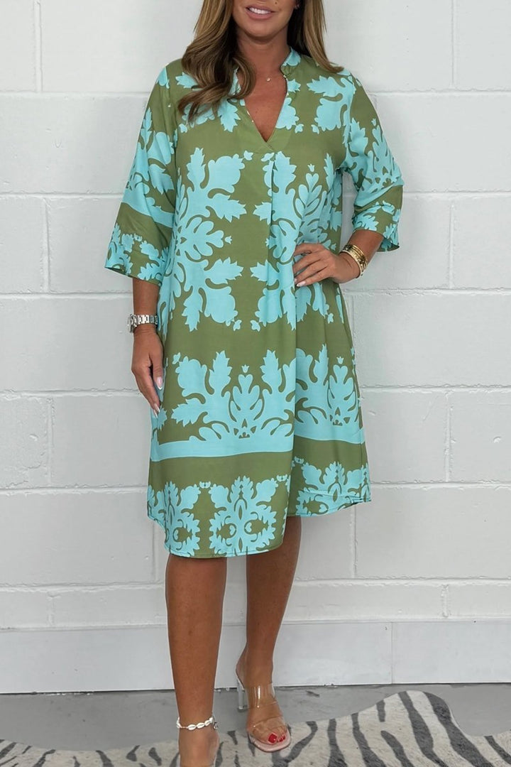 Emmanuelle™ | Robe Printanière Éclatante