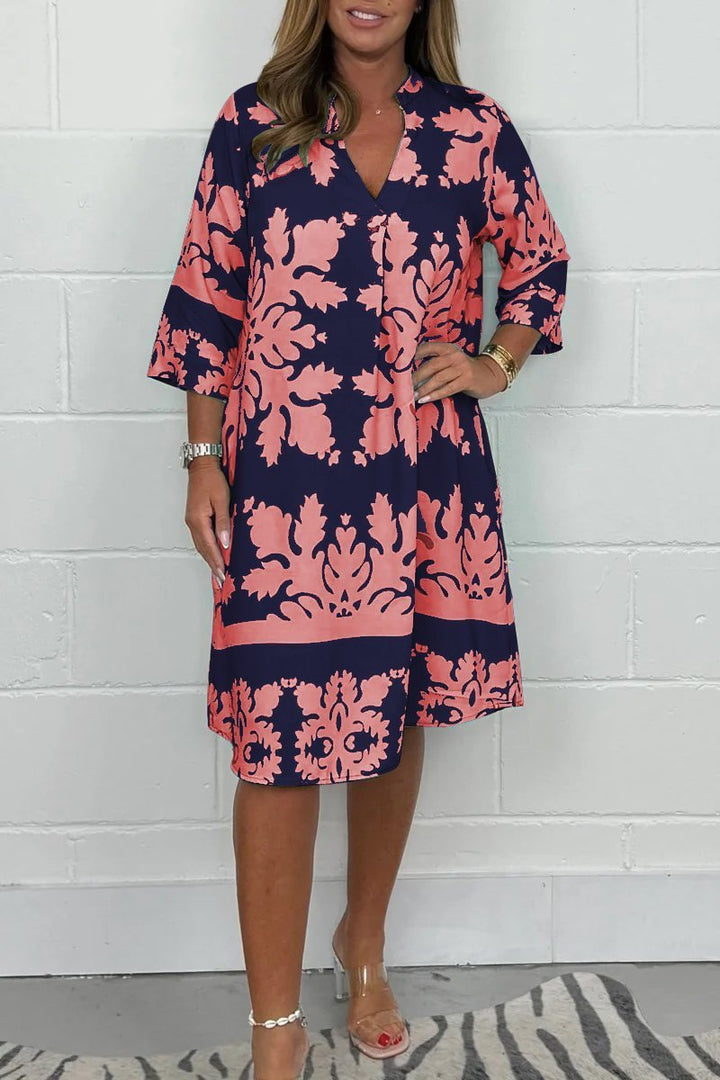 Emmanuelle™ | Robe Printanière Éclatante
