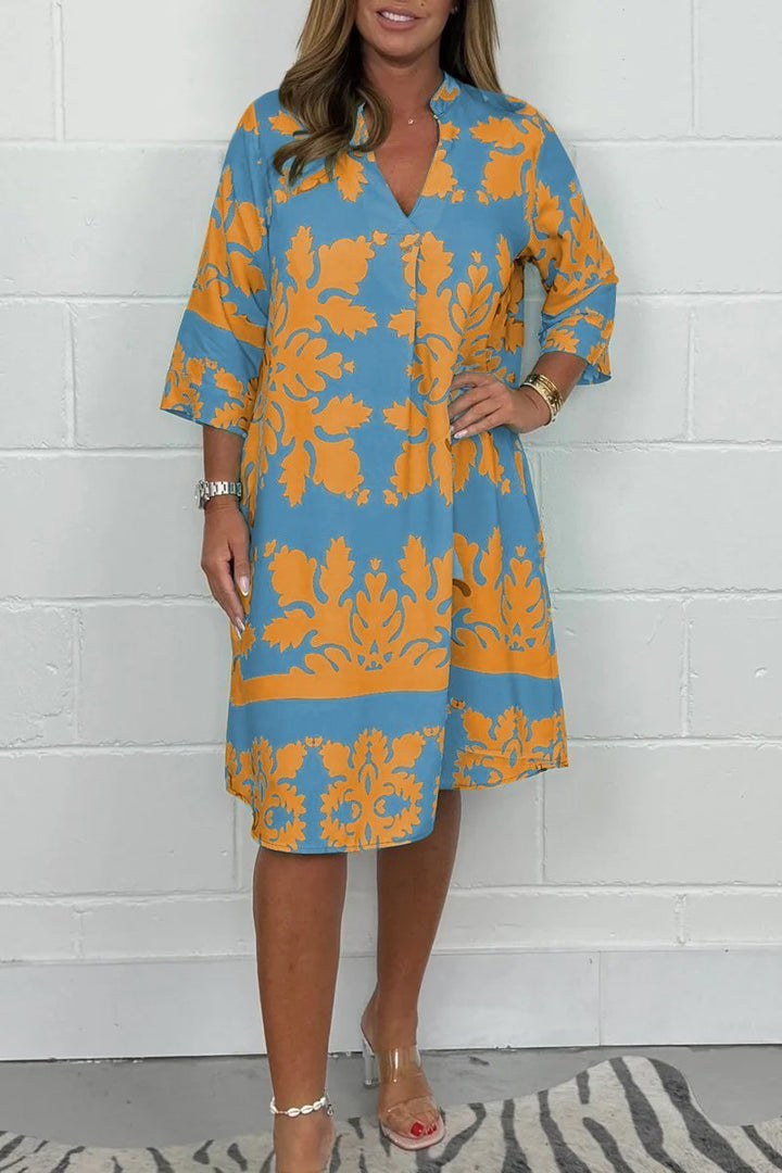 Emmanuelle™ | Robe Printanière Éclatante