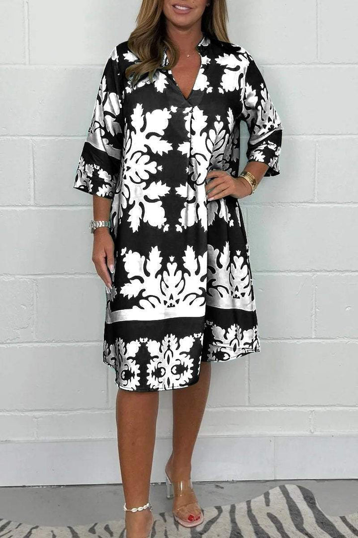 Emmanuelle™ | Robe Printanière Éclatante