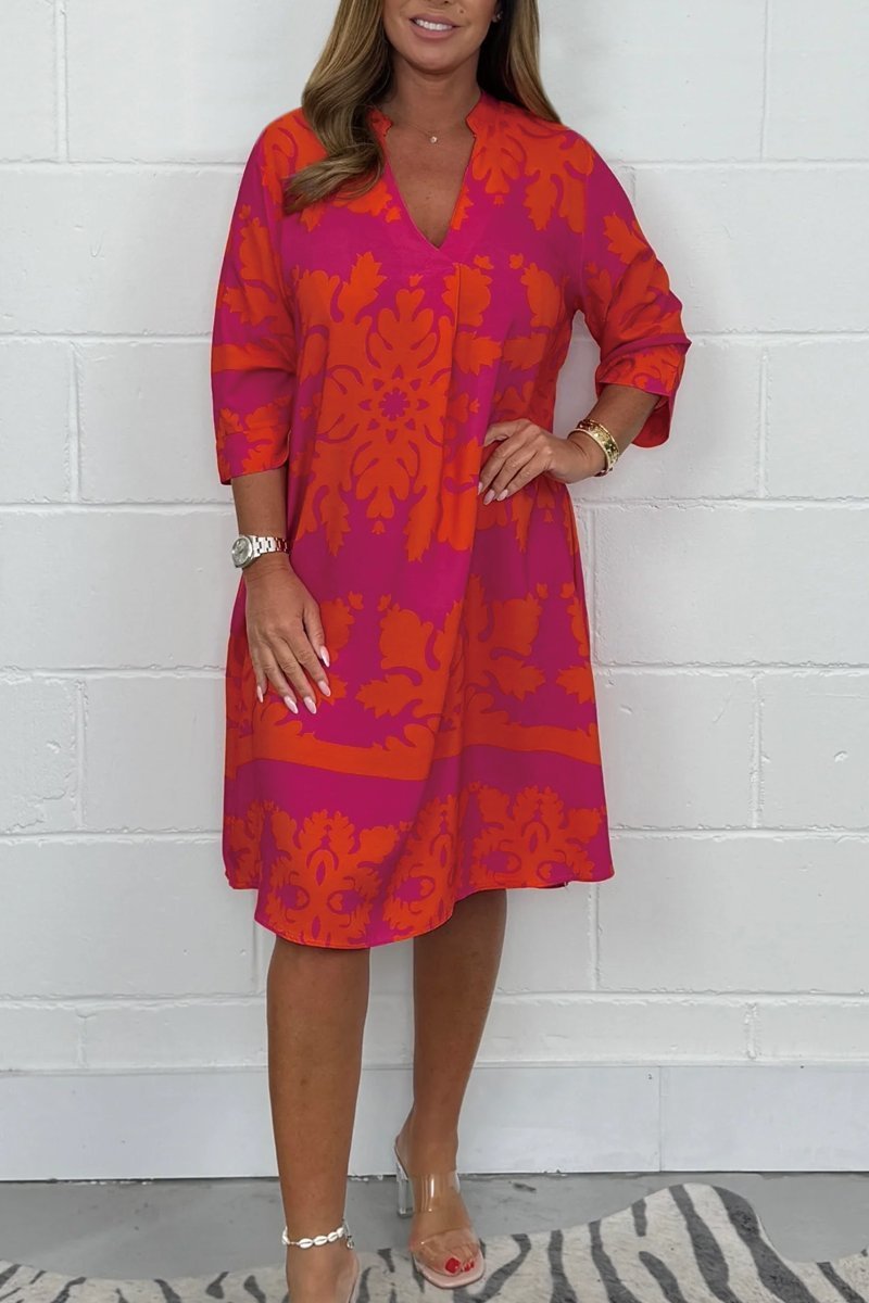 Emmanuelle™ | Robe Printanière Éclatante