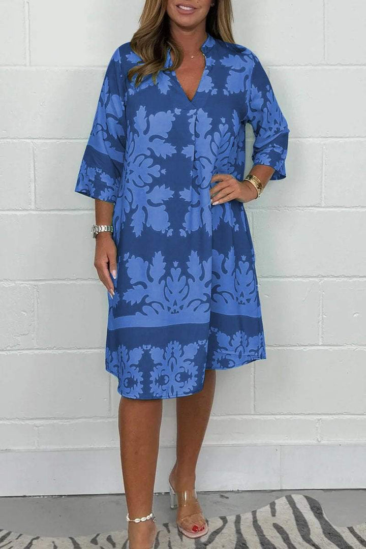 Emmanuelle™ | Robe Printanière Éclatante
