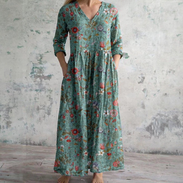 Philippine™ | Robe fleurie & confort pratique