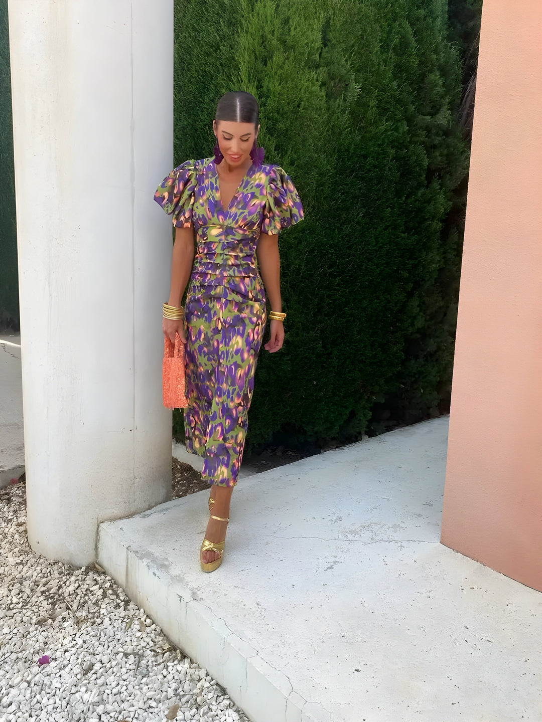 Joëlle™ | Robe Romantique à Plis Légers