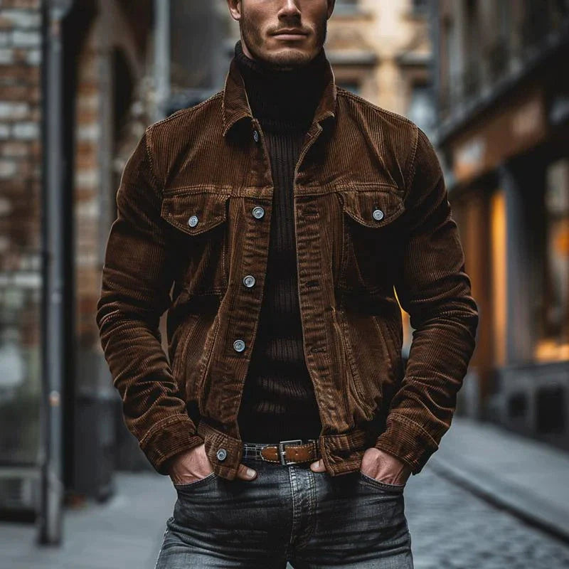 Matéo™ | Veste en Coton Vintage