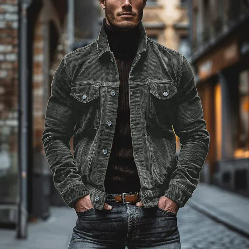 Matéo™ | Veste en Coton Vintage