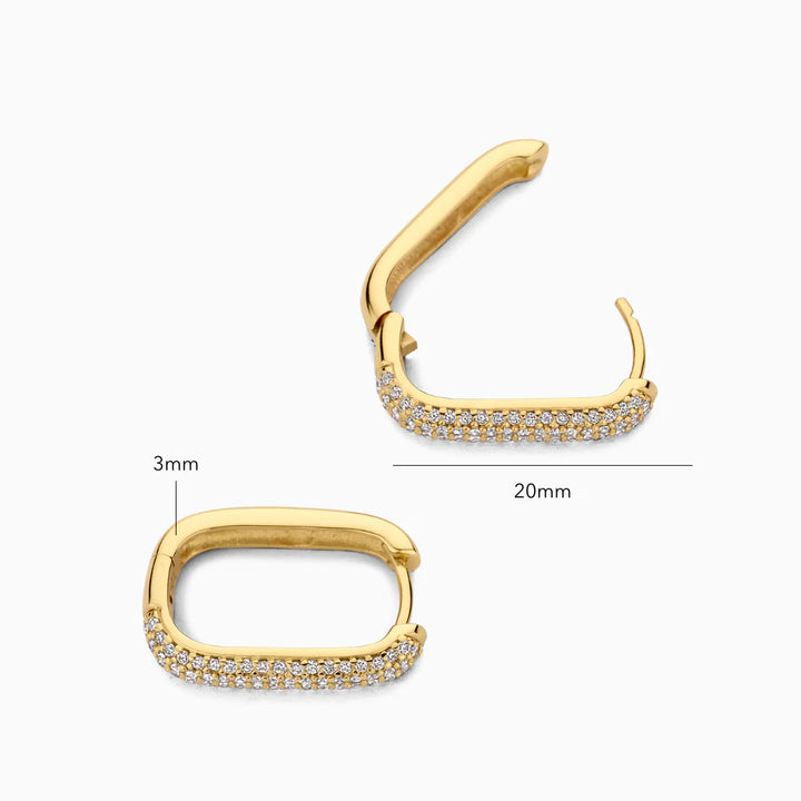 Liliane™ | Boucles d’oreilles Modernes au Style Intemporel