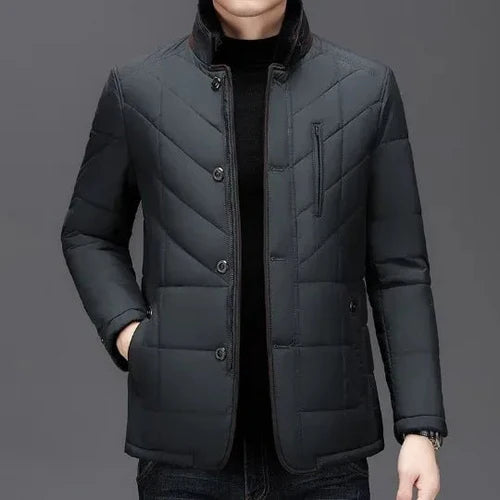 Gabriel™ | Veste homme classique avec col en polaire amovible
