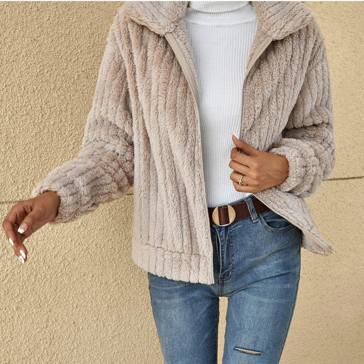 Mandy™ | Cardigan Stylé en Peluche